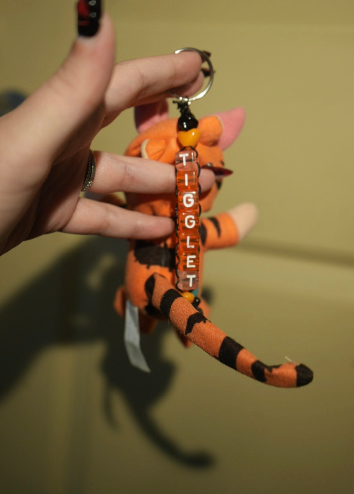 “tigglet” bag charm 🐖🐅🔗
