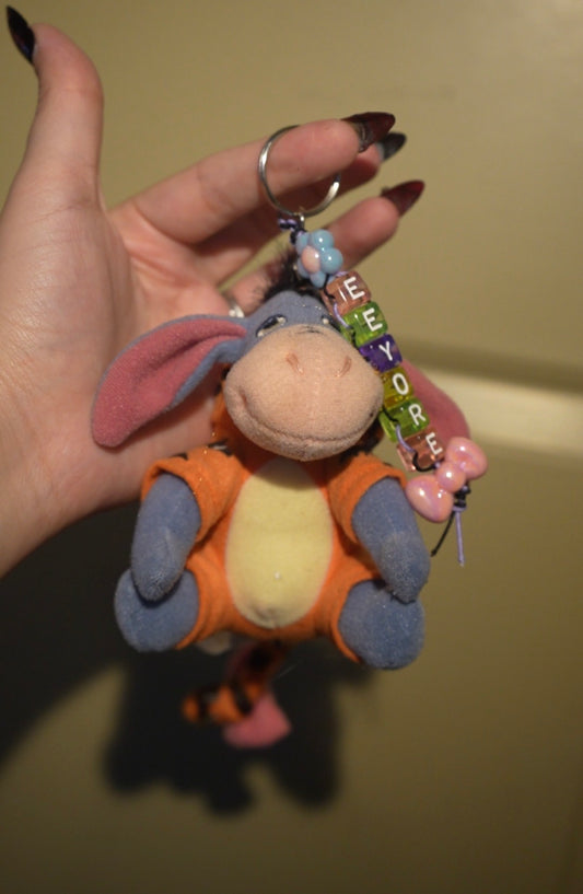 grumpy tigger bag charm π