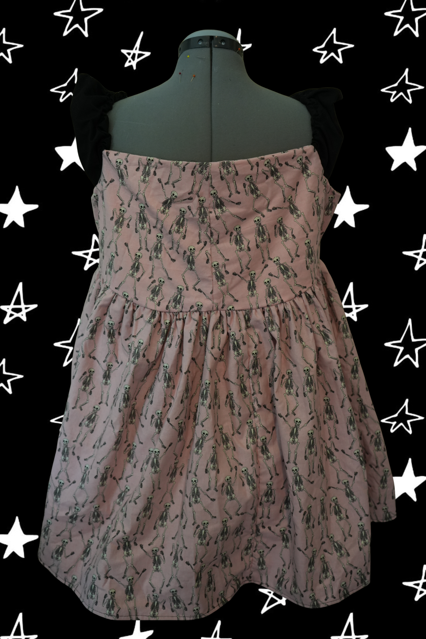 Spooky Slaying Skeletons Dress π