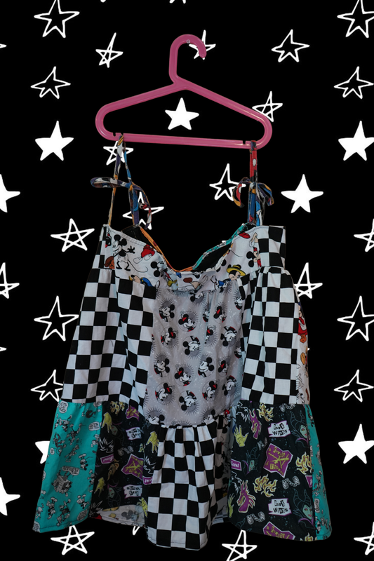 Studios Inspired Patchwork Dress