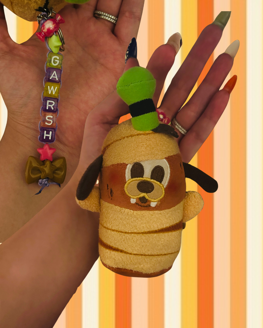 mummy bag charm