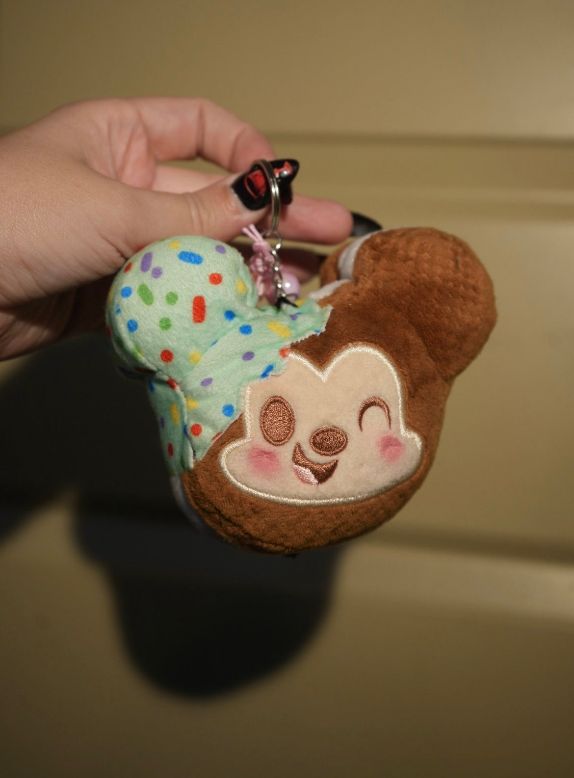rainbow ice cream bag charm🍦🔗