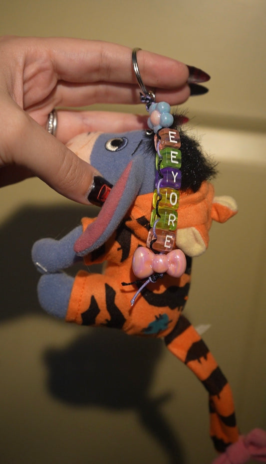 grumpy tigger bag charm 🔗