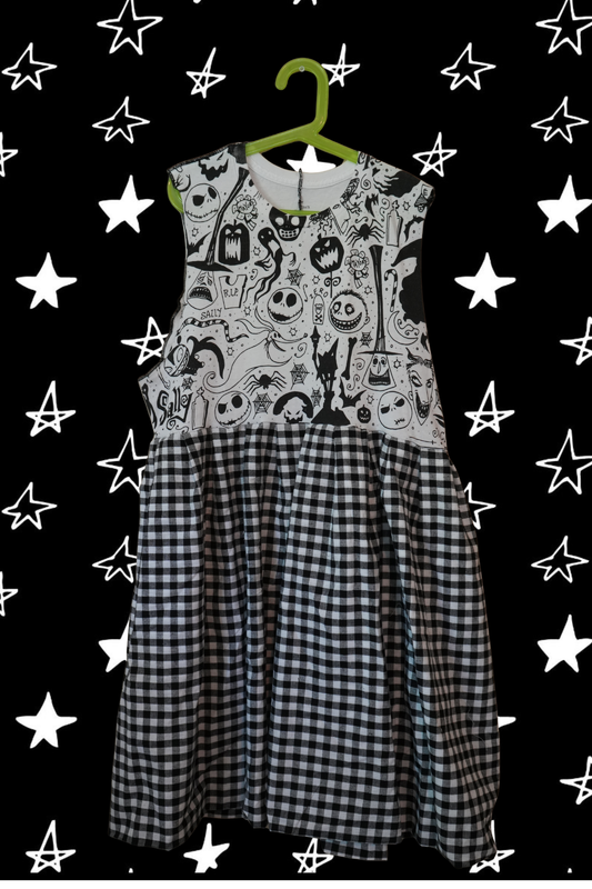 NMBC Sketch Upcycled Tee Dress