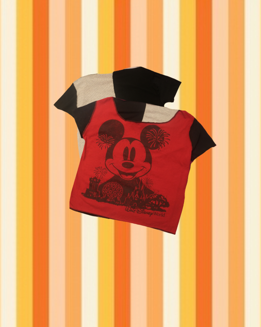 parks red and black reworked top